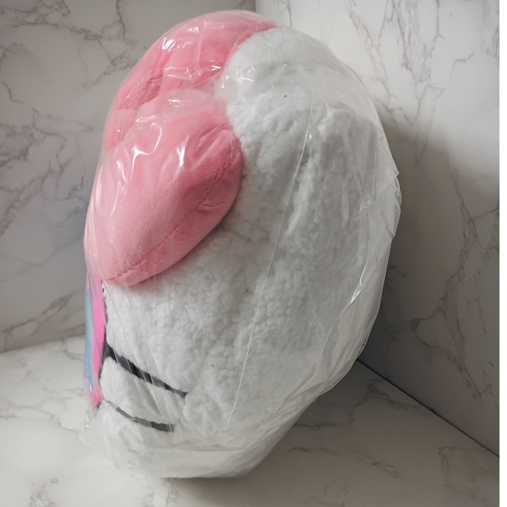 SANRIO Hello Kitty Pink Bow and Heart Sunglasses Sherpa Pillow - NWT - Picture 3 of 6